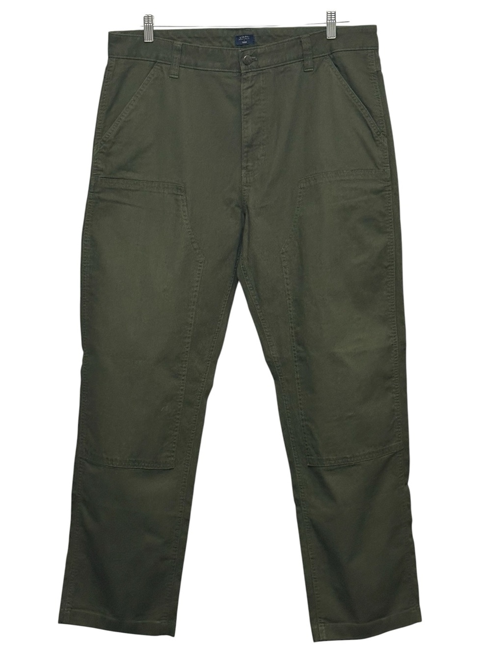 NEW J. Crew Factory Flex Utility Pant Double Knee Work Catskill Green Size 36x32